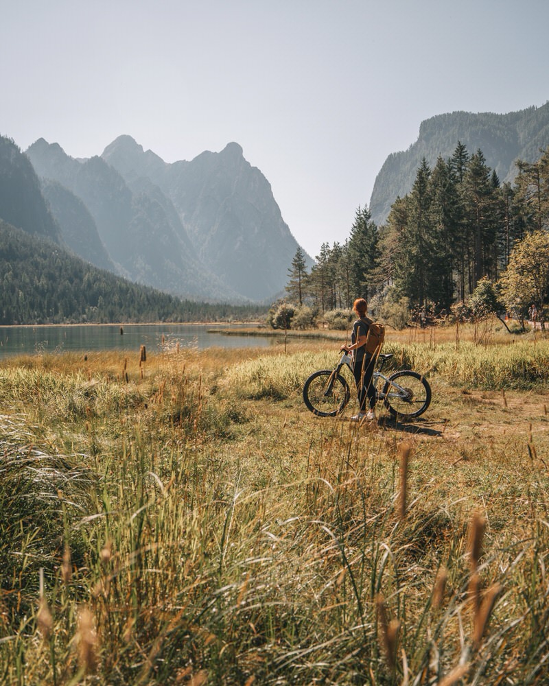 Radtour Toblacher See